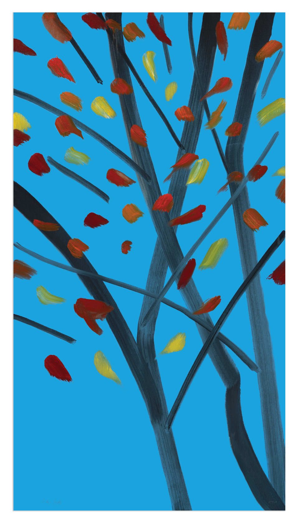 Autumn 4, 2023 Archival pigment ink 167.6 x 91.4 cm (66 x 36 in) $9,000