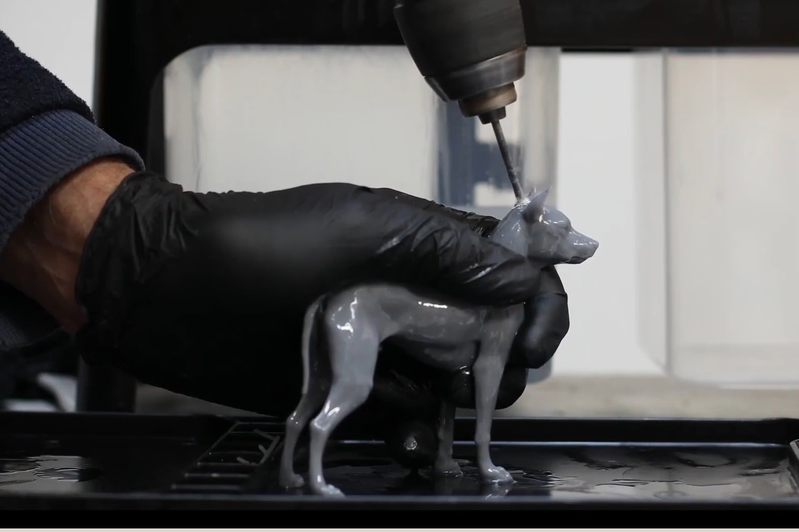 Ron Mueck’s studio, Ventnor, Isle of Wight, United Kingdom, 2023. Photo: Gautier Deblonde.