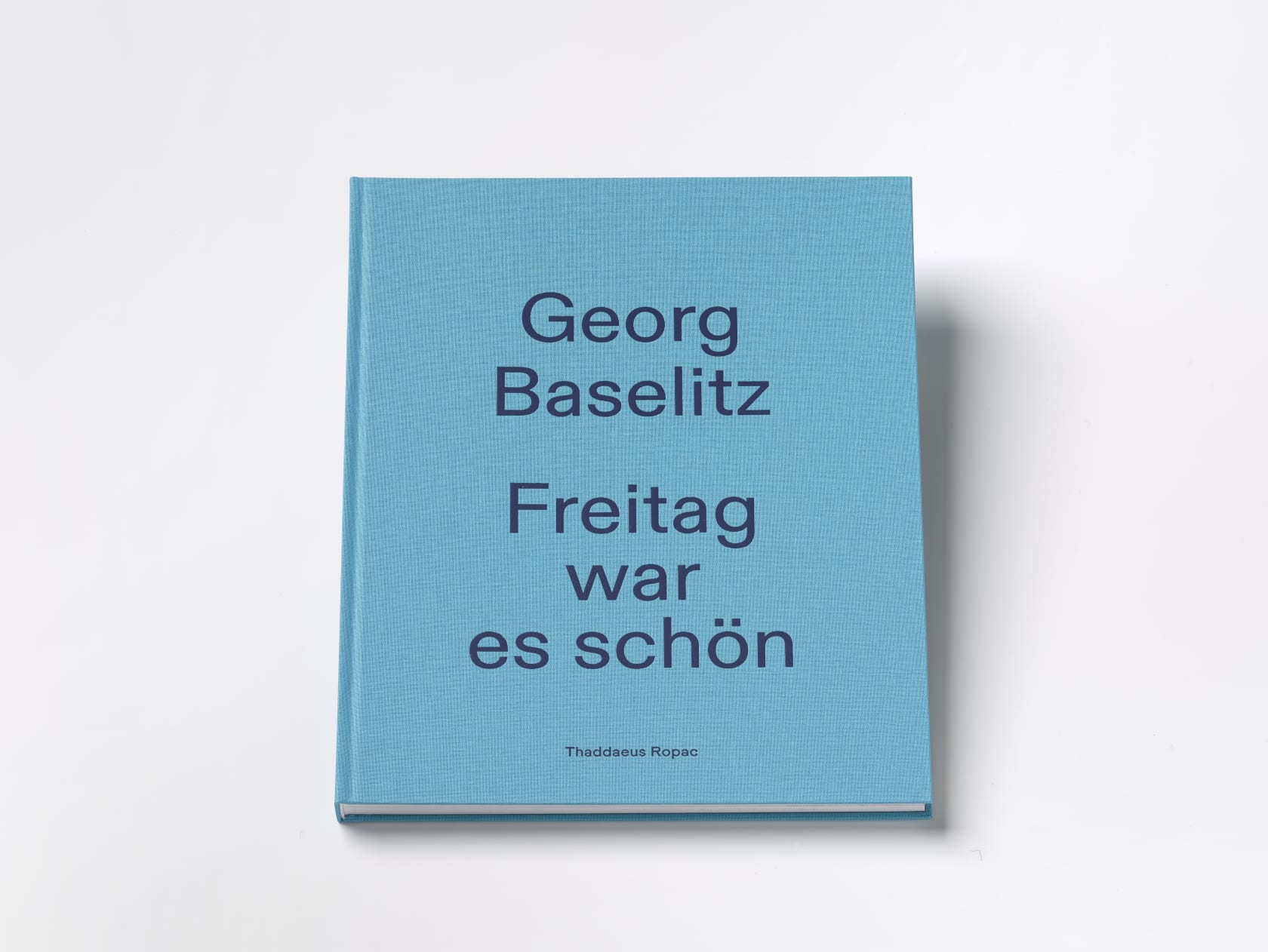 Georg Baselitz Freitag war es schön