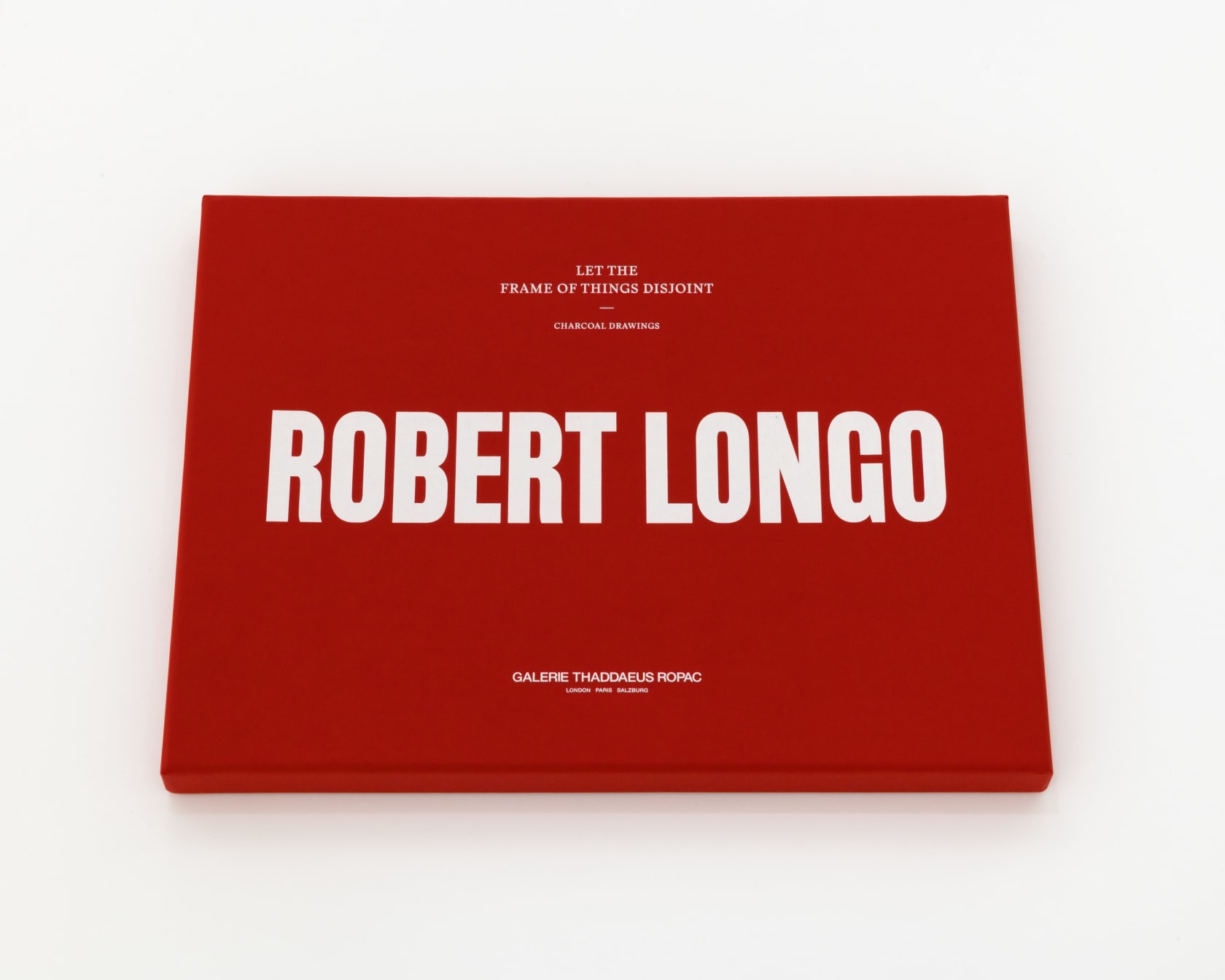 Robert Longo Let the frame of things disjoint