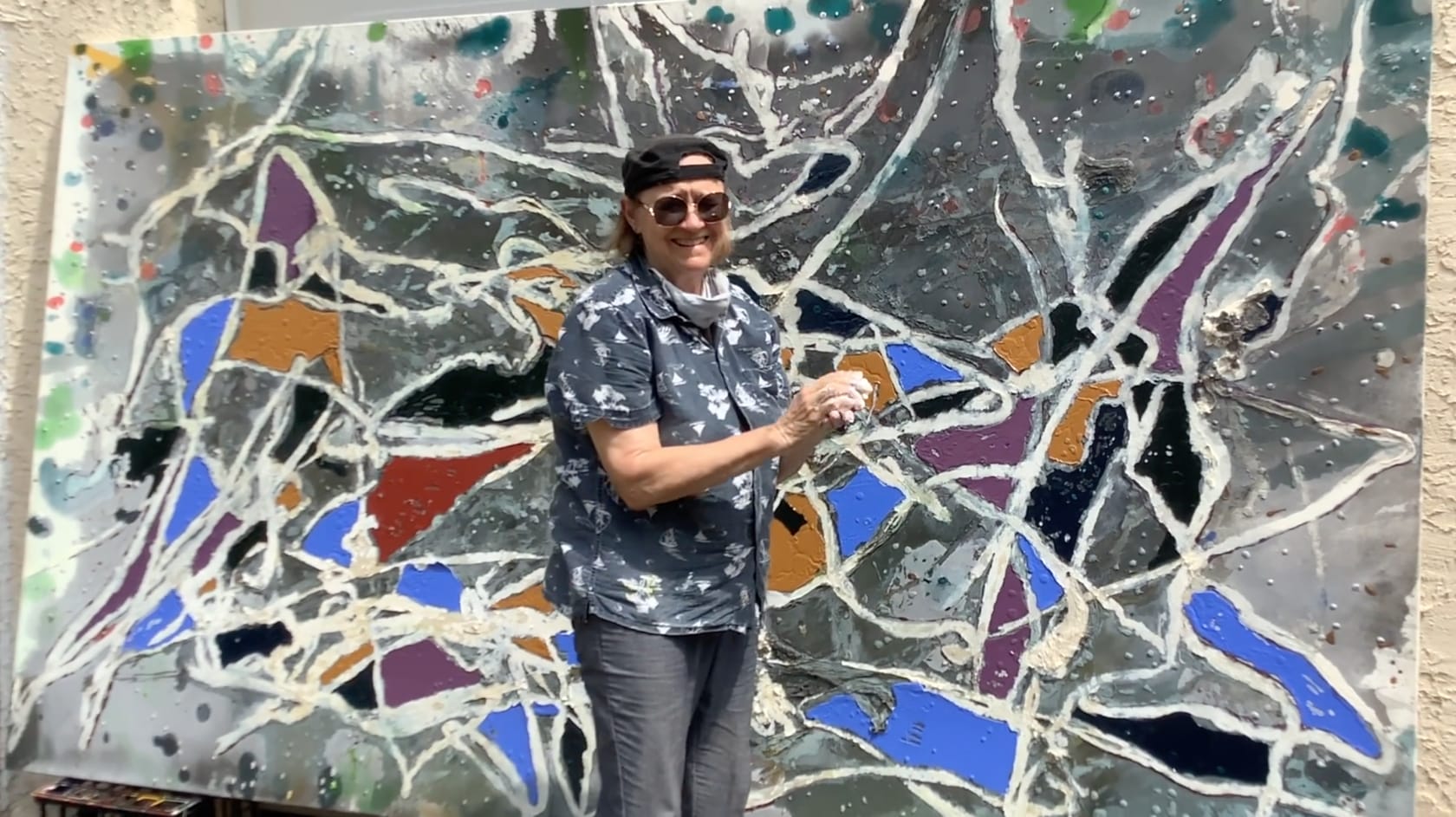 Dona Nelson; A Focus in Painting at Thaddaeus Ropac London Ely House (2020)