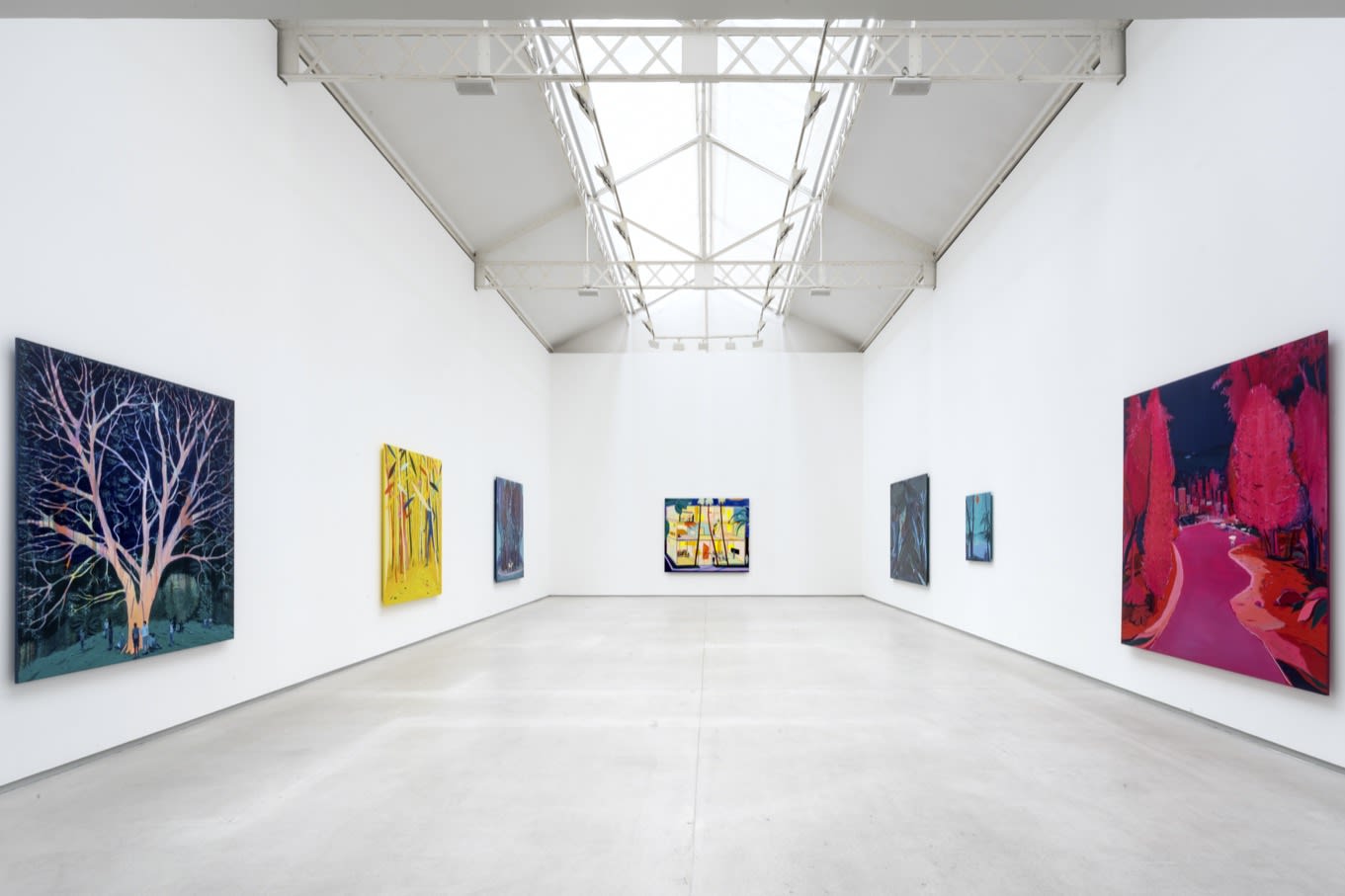 Jules de Balincourt There Are More Eyes than Leaves on the Trees