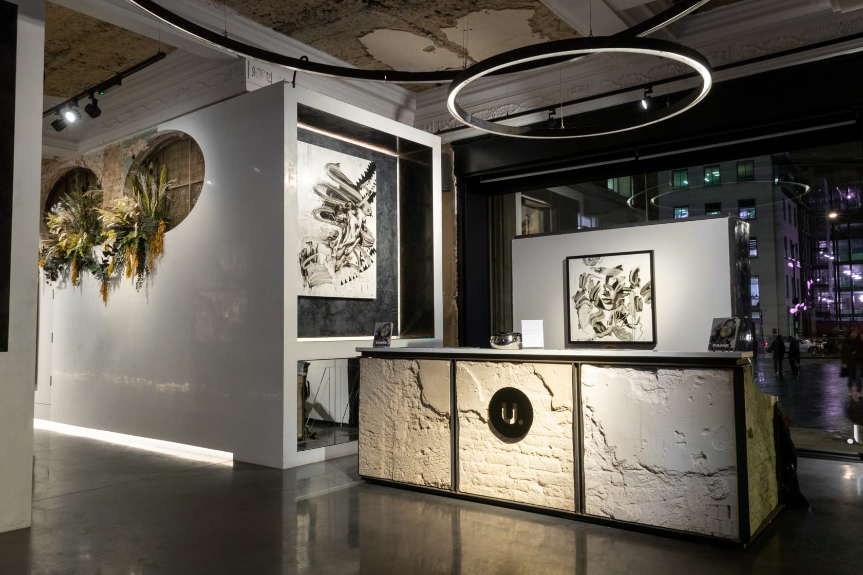 Tom French Install View Lobby