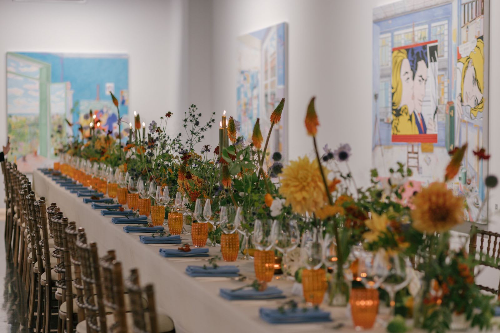 In July, our guests enjoyed a refined dining experience surrounded by the inspiring new Damian Elwes exhibition - with catering...