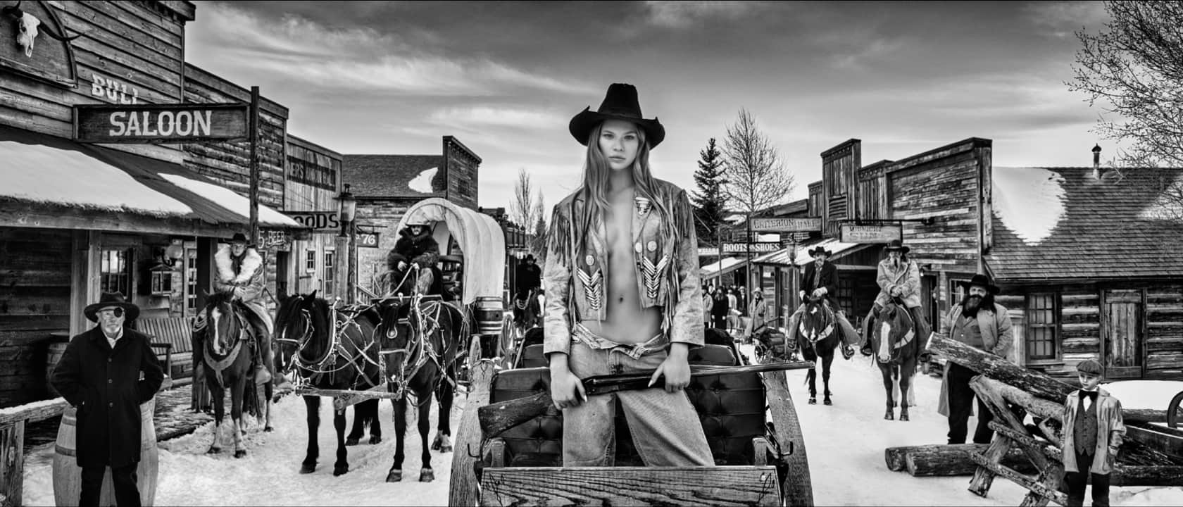 David Yarrow, The Sheriff's Daughter, 2022