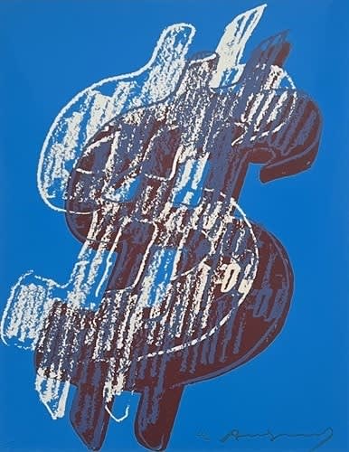 Andy Warhol, Dollar Sign, 1982