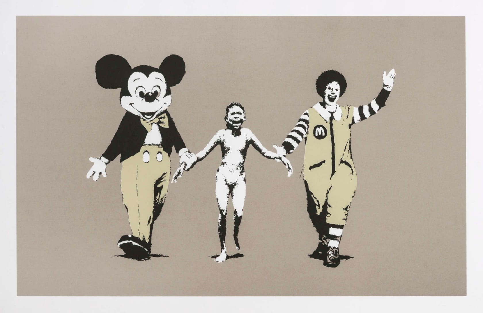 Banksy, Napalm, 2004