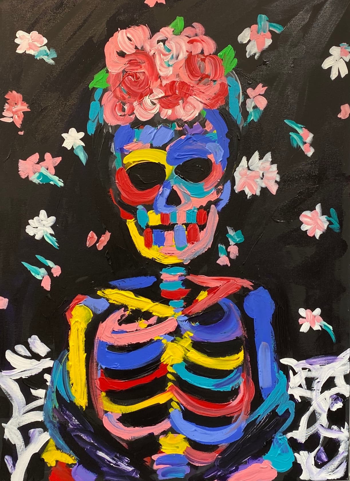 Bradley Theodore Frida Acrylic on canvas