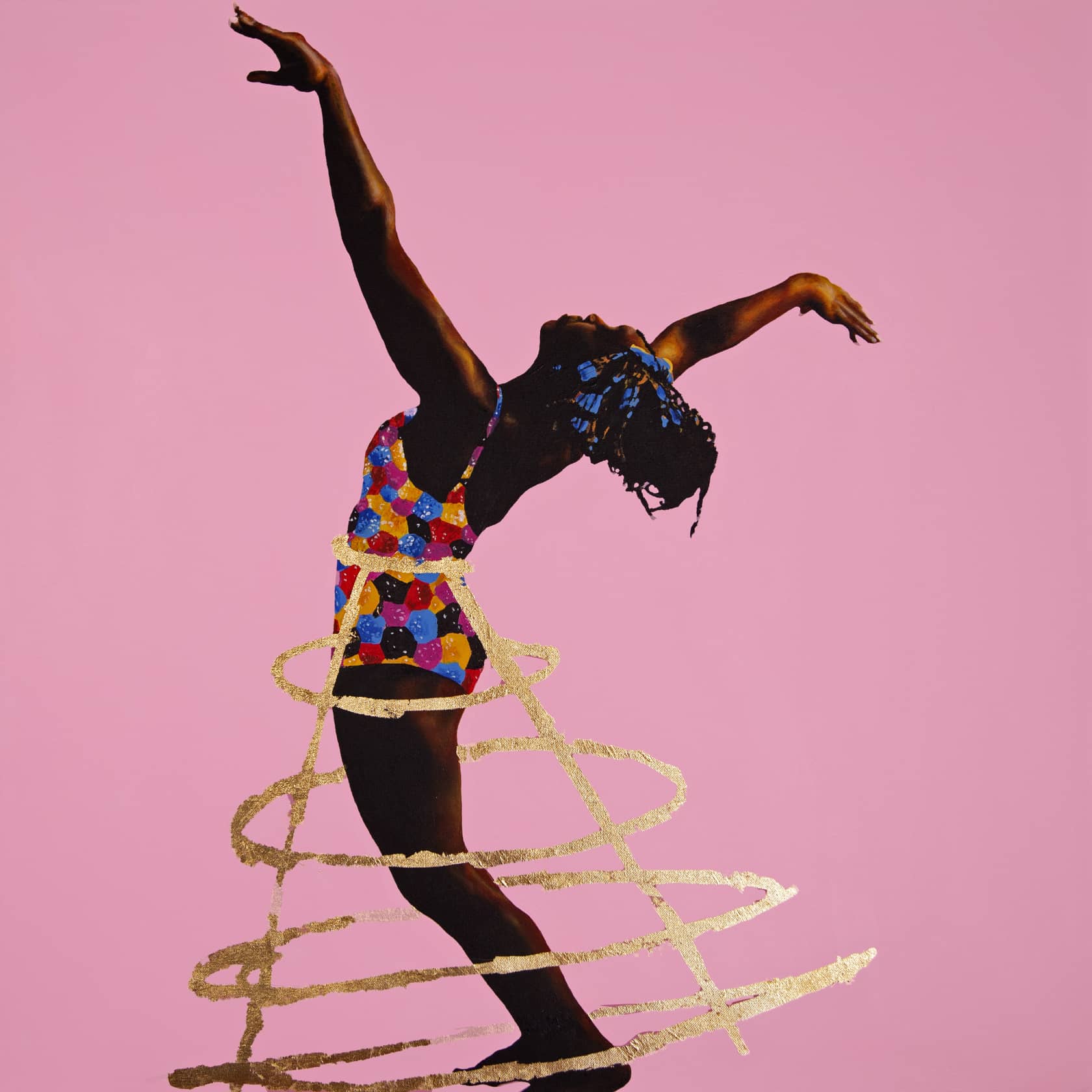Dawn Okoro Reminiscence Acrylic on Canvas
