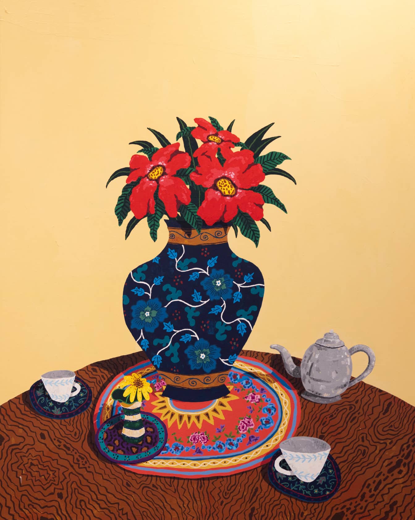 Cooper Afternoon Tea Acrylic on Linen Canvas