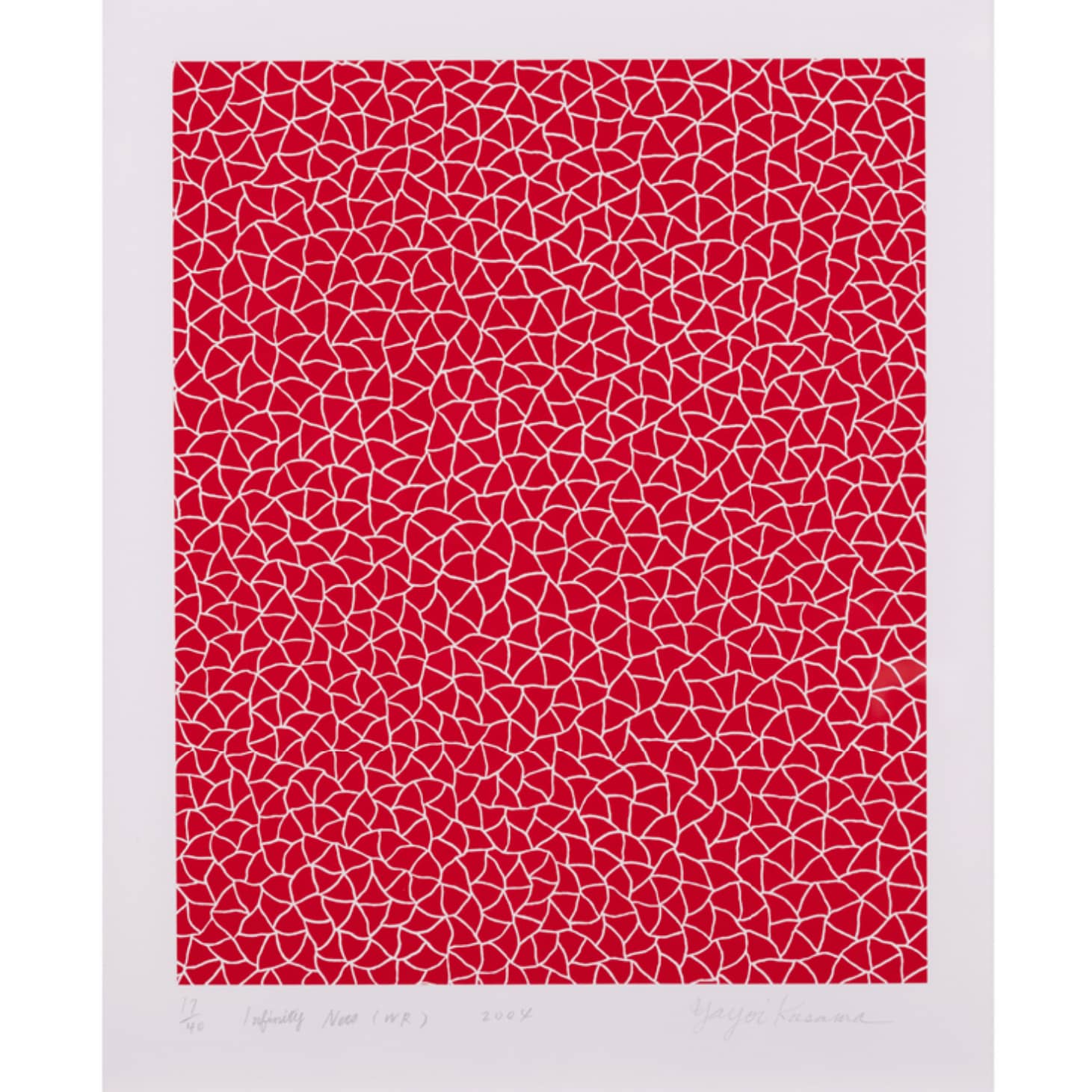 Yayoi Kusama, Infinity Nets (WR), 2004