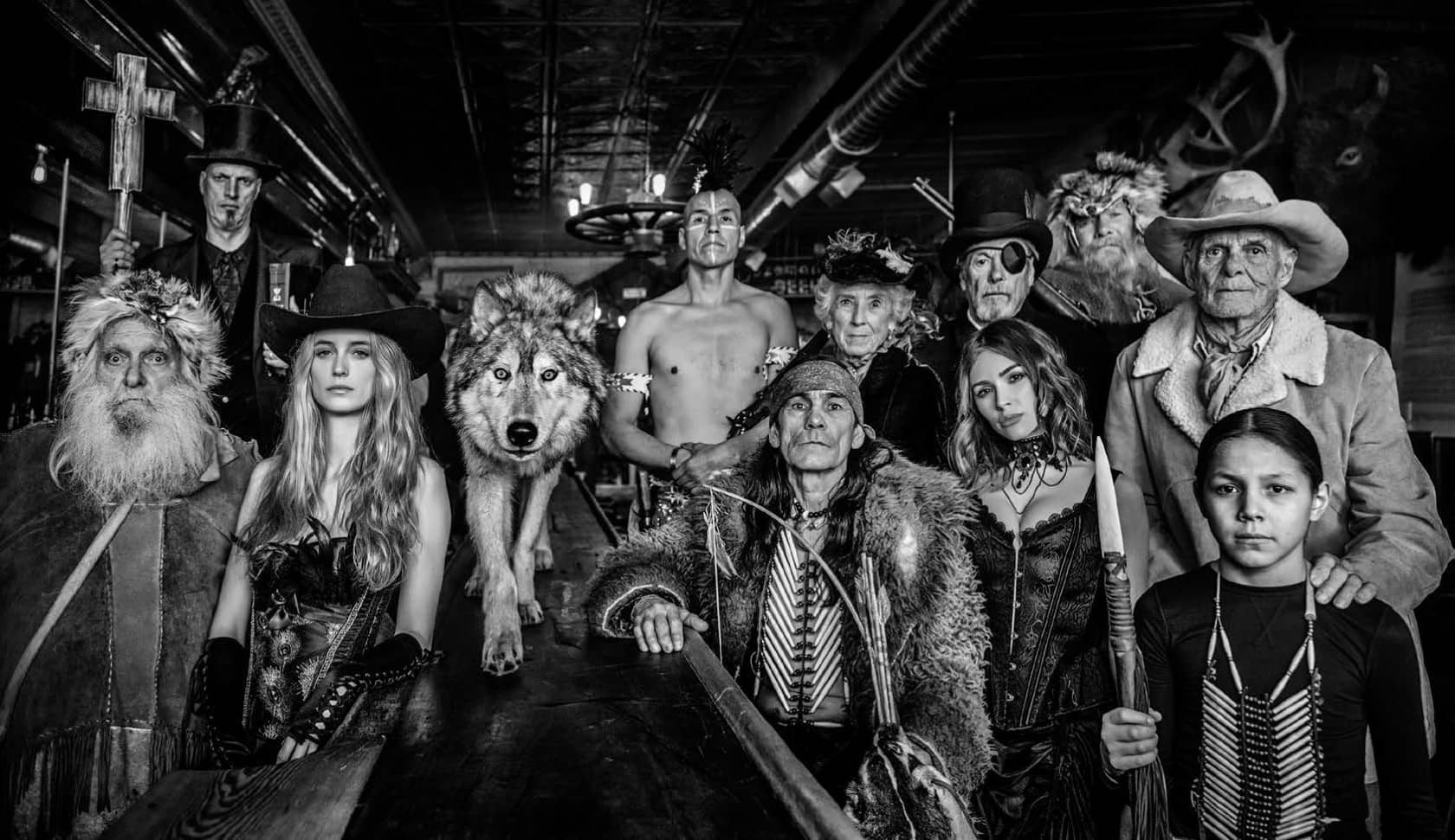 David Yarrow The Last Chance Saloon Archival Pigment Print