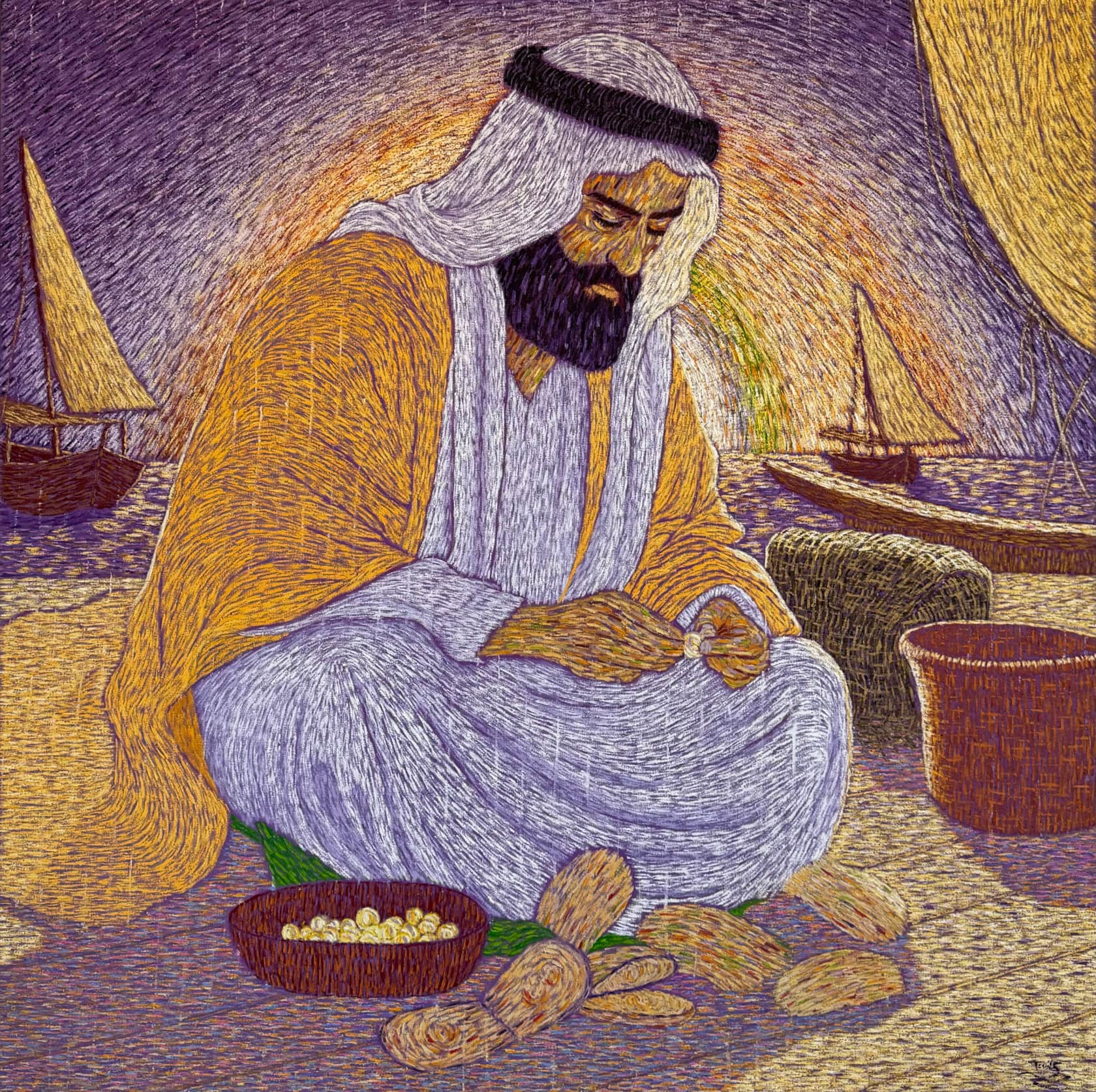 Touils, Pearl Ritual, Bahrain, 2025