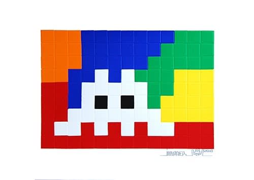 Invader, Home Lego (White), 2010