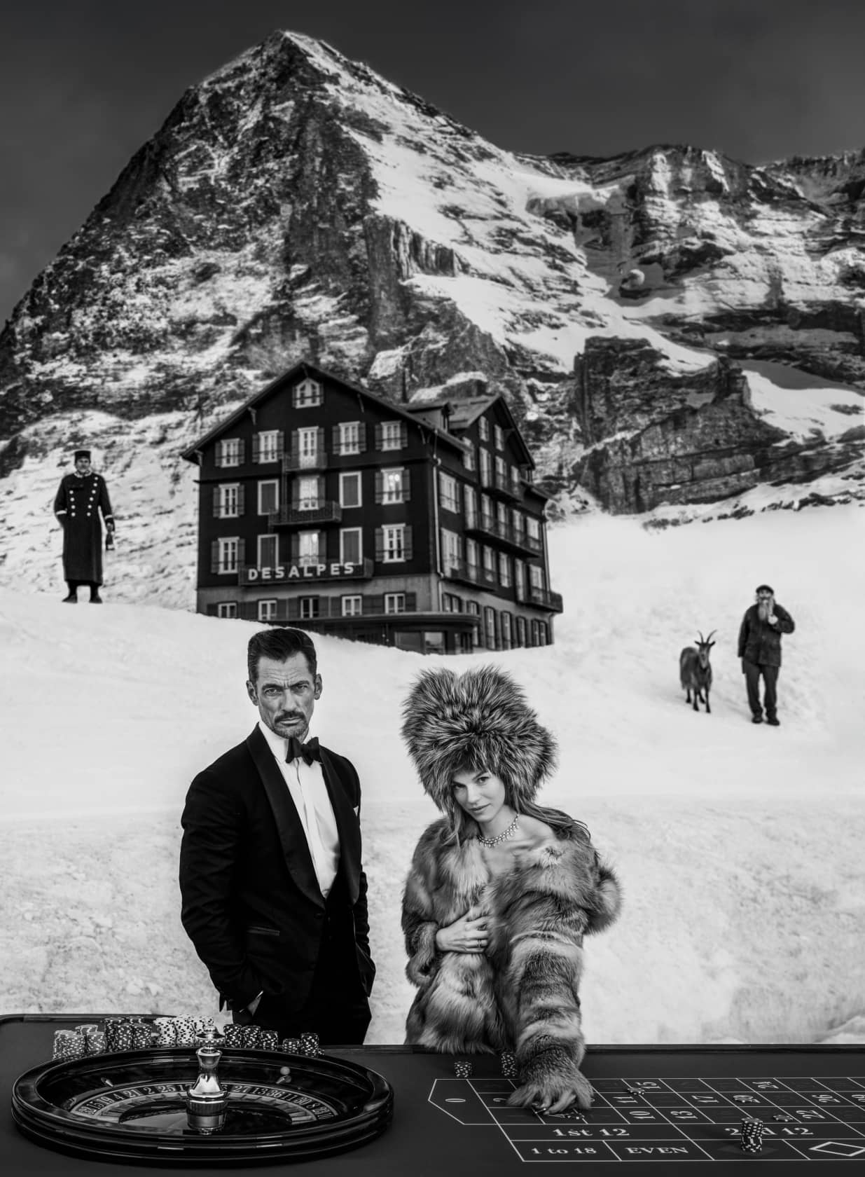 David Yarrow, The Eiger, 2025