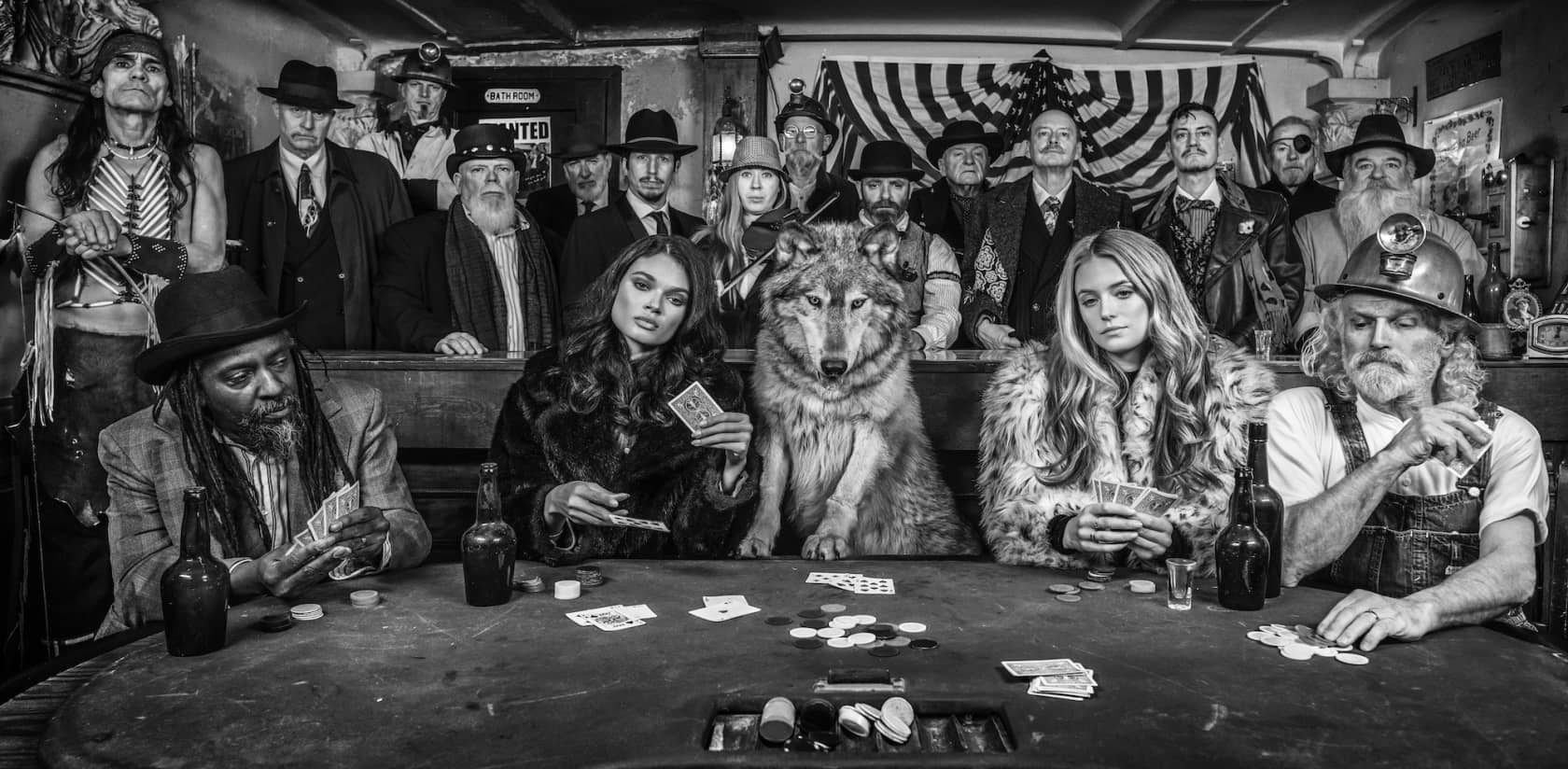 David Yarrow, Dead Man's Hand, 2020