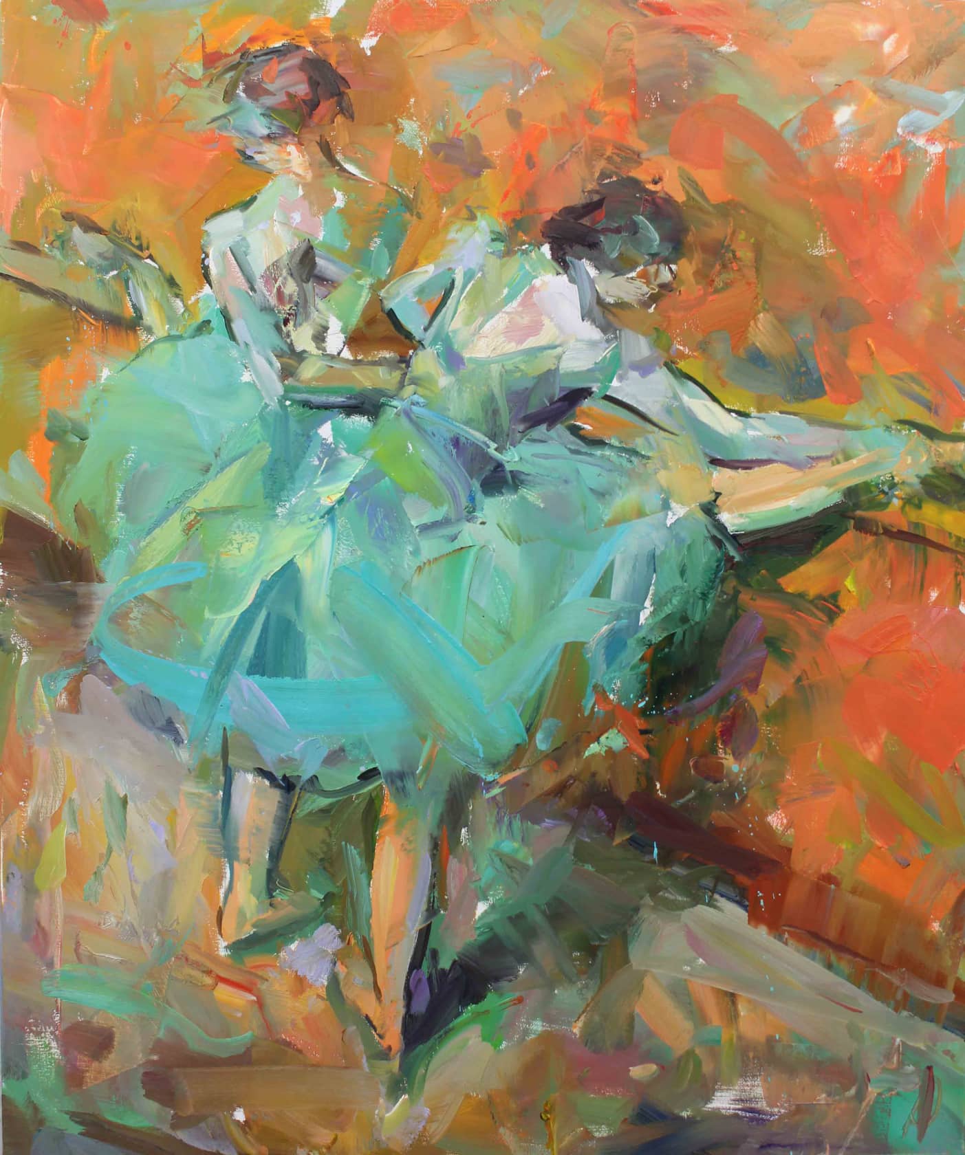 Paul Wright, Ballerina 1 (Tribute to Degas), 2017