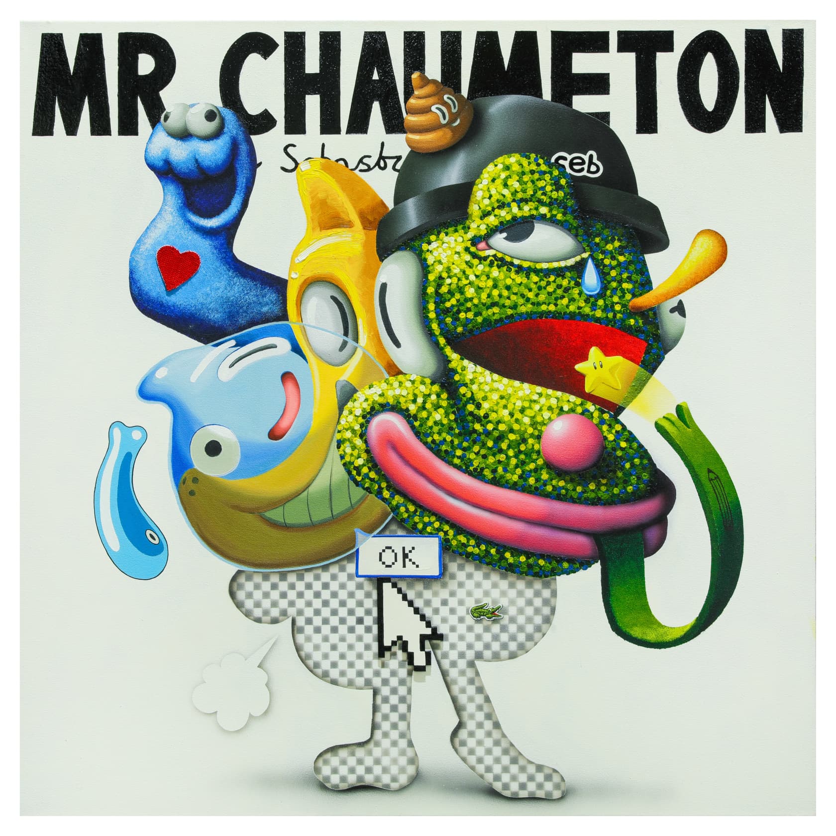 Sebastian Chaumeton Mr. Chaumeton Oil & acrylic on canvas