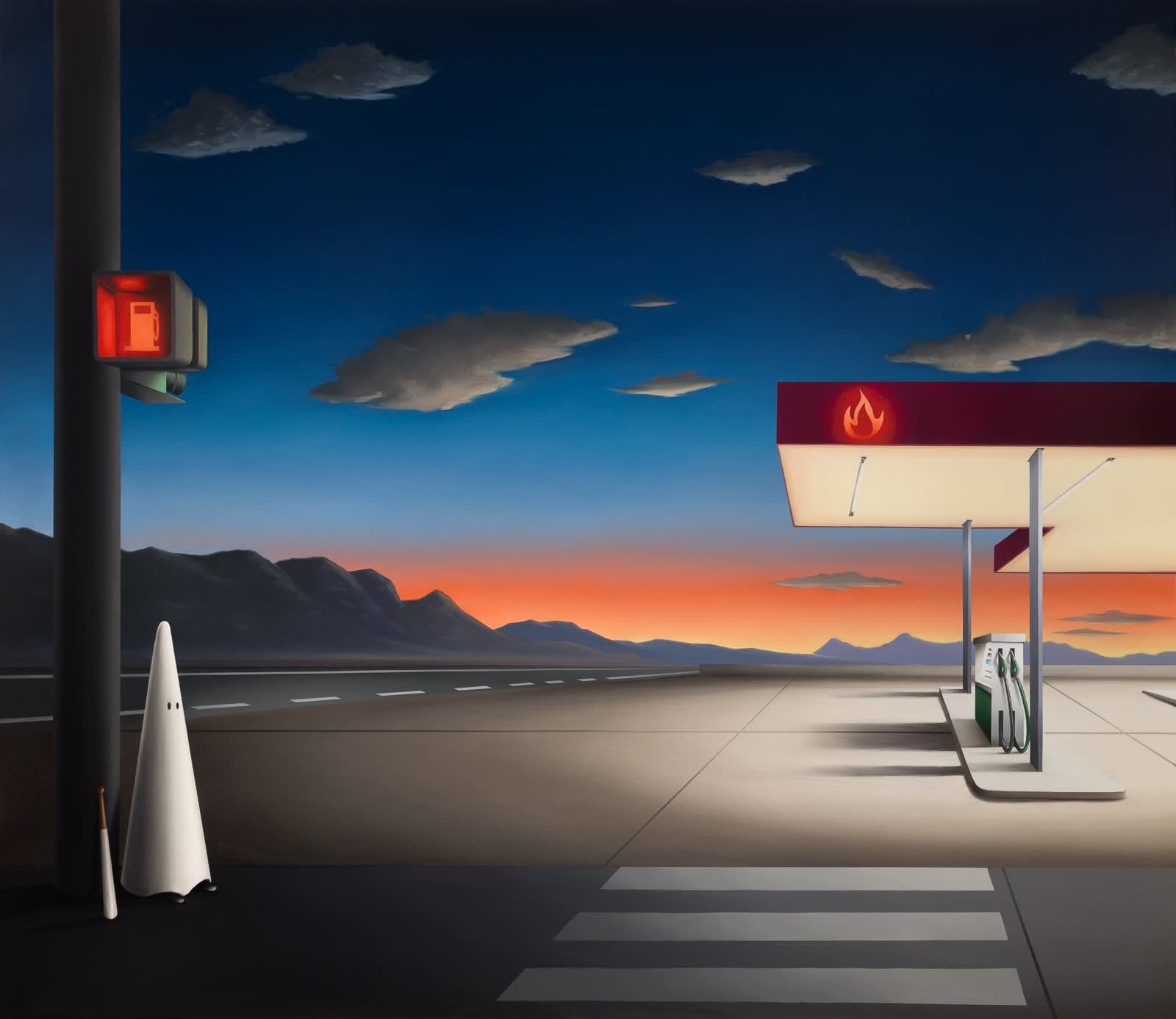 Juan Cuéllar, Watching Man, 2024