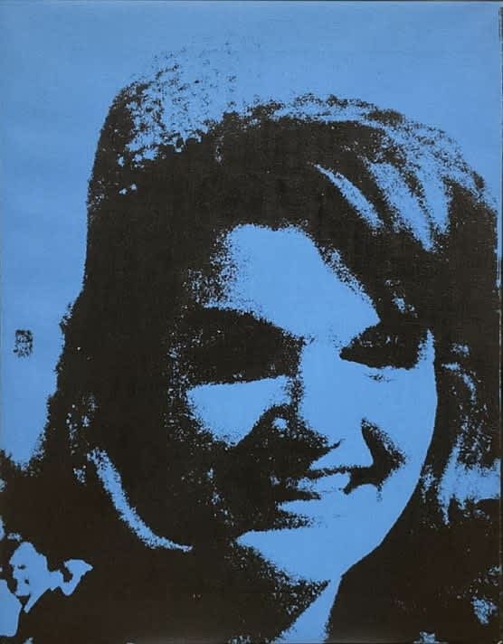 Andy Warhol Jackie Acrylic and silkscreen on canvas