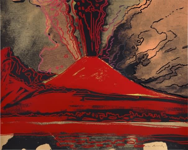 Andy Warhol, Vesuvius (F. & S, 365), 1985