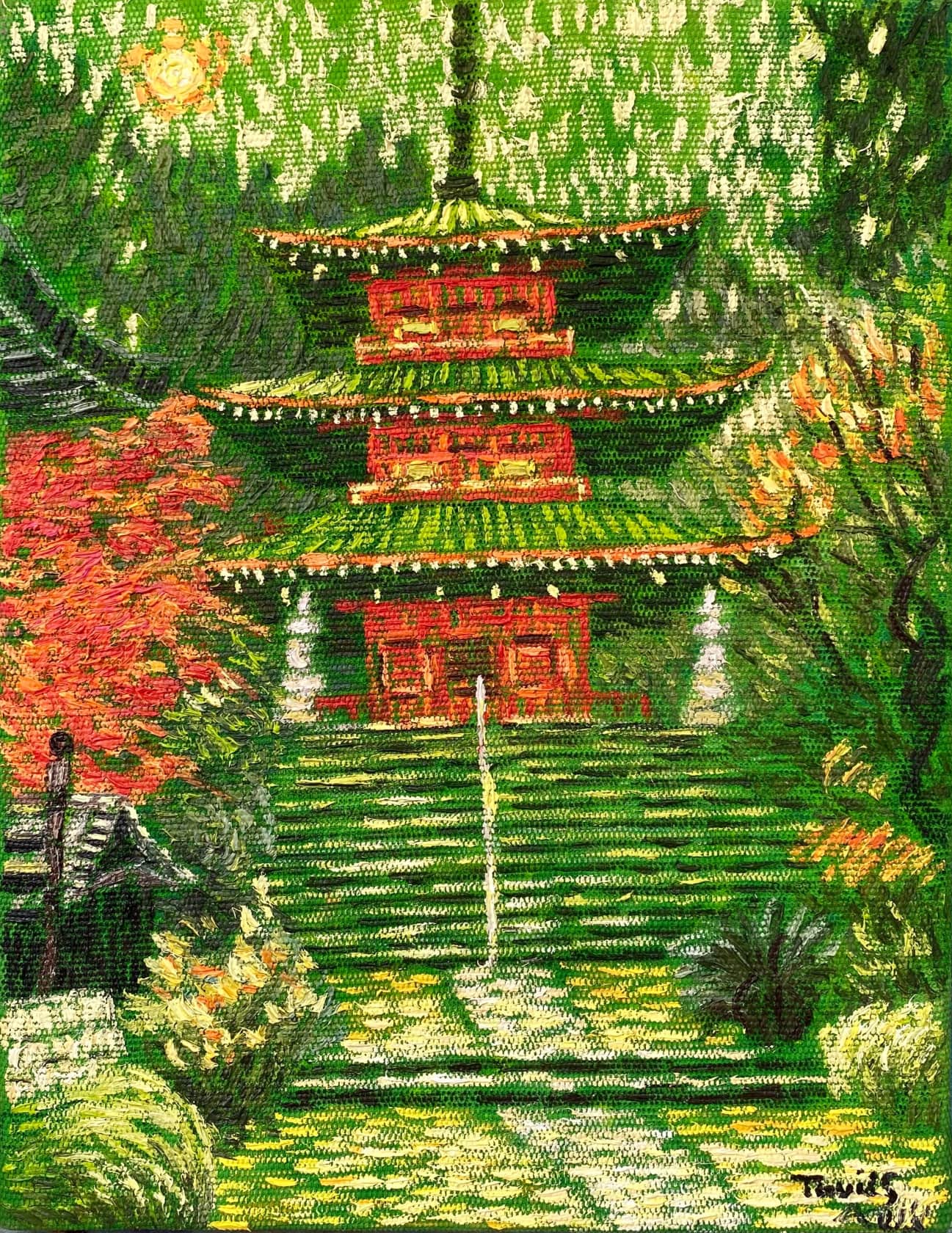 Touils, Temple Chomei-Ji, 2024