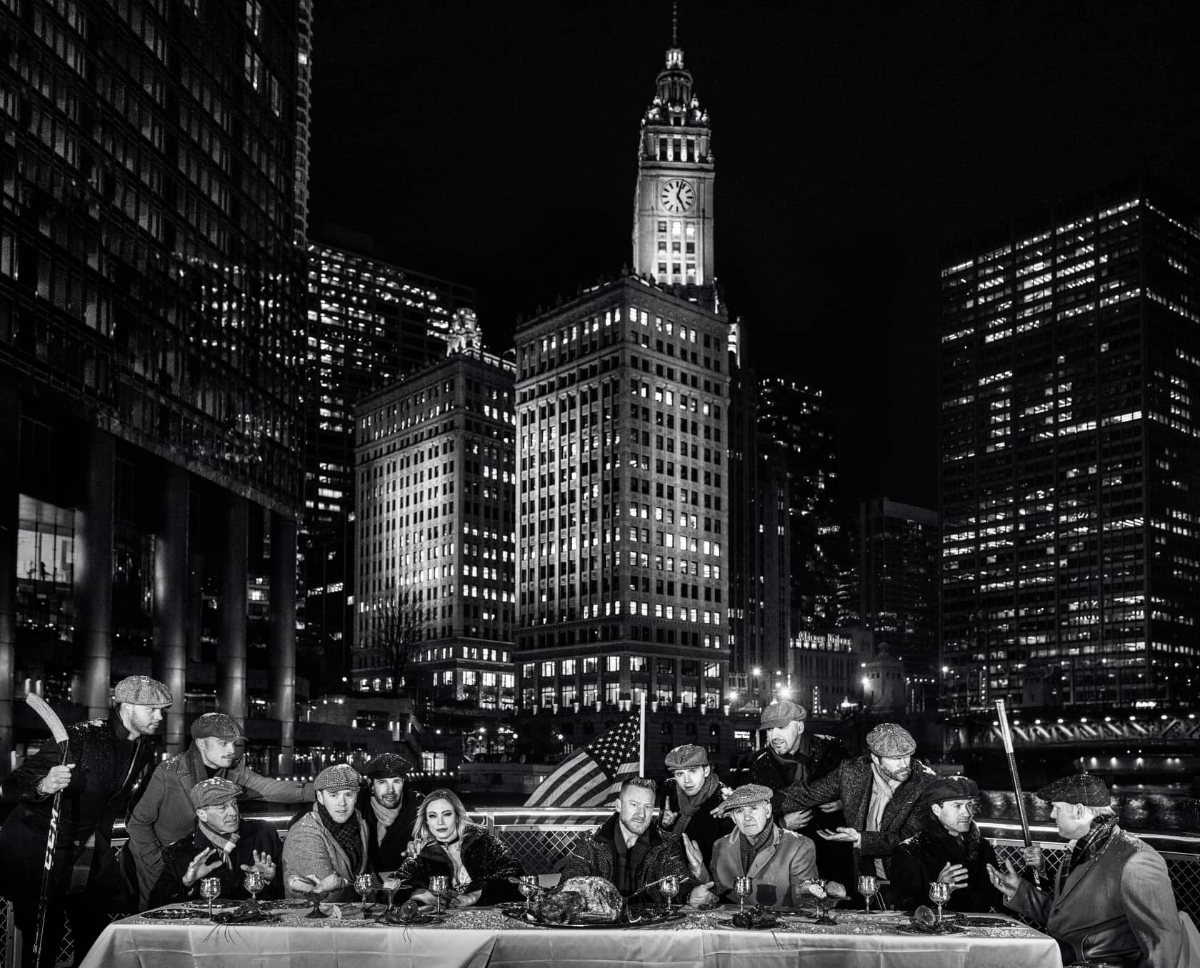 David Yarrow, The Last Supper in Chicago, 2023