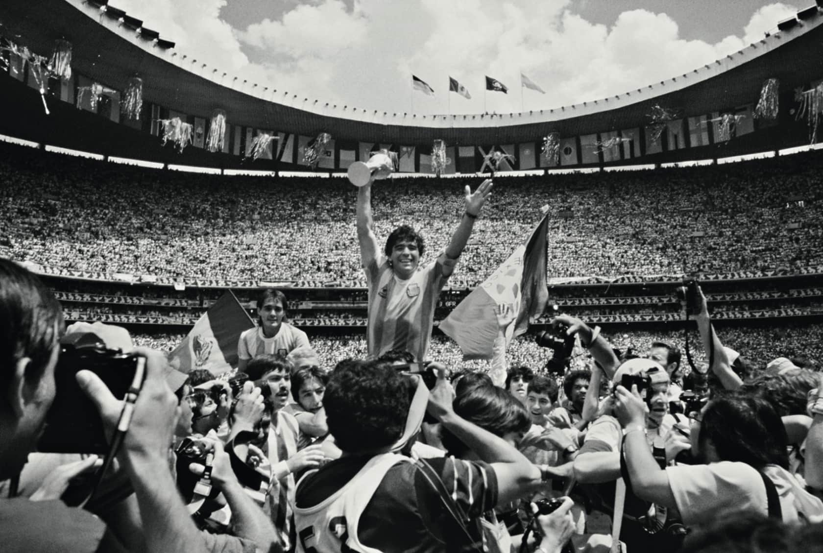 David Yarrow, Maradona, 1986