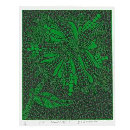 Yayoi Kusama, Flower (3), 1992