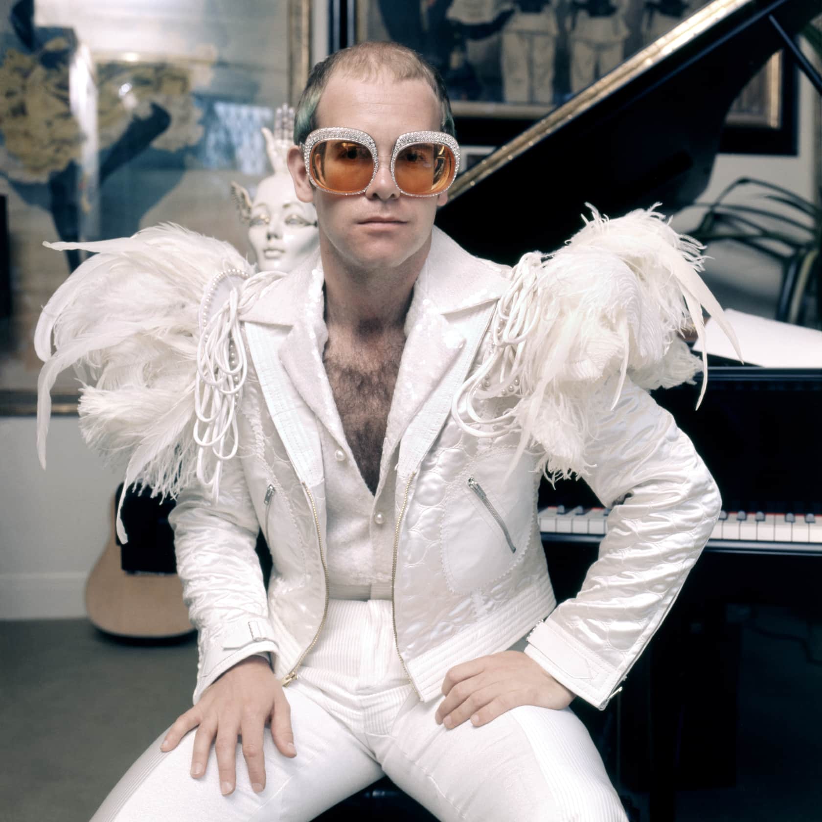 Terry O'Neill Elton John Posthumous C-Type Print *available in other mediums & editions
