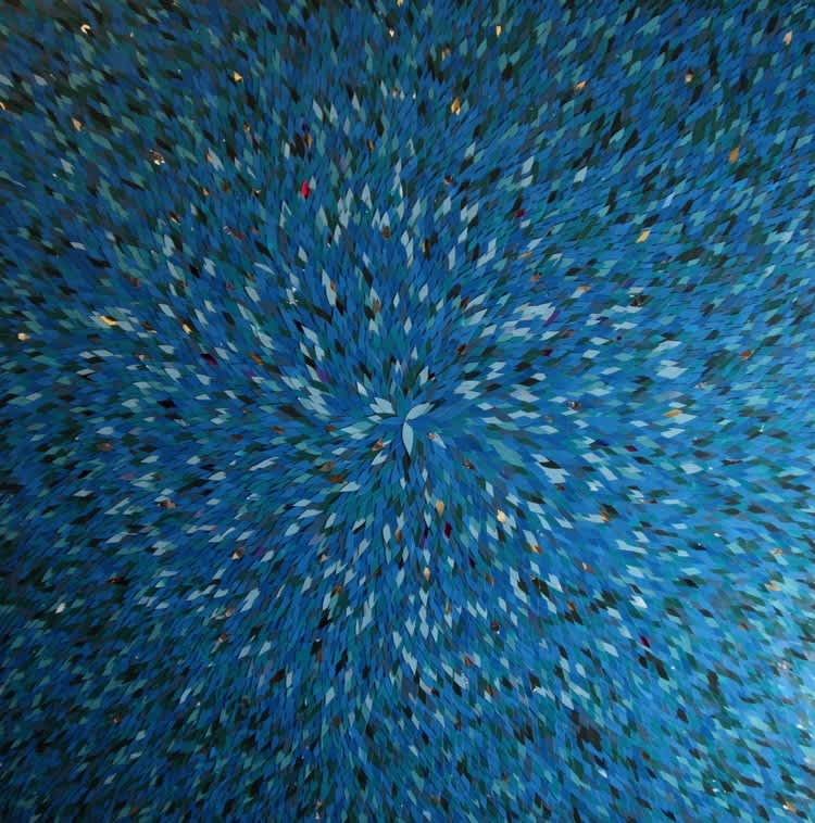 Robi Walters, Gosh (Blue), 2015