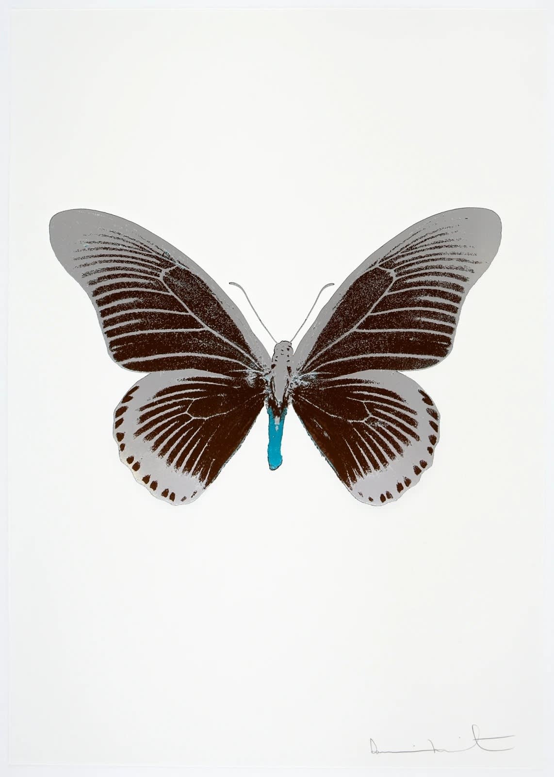 Damien Hirst, The Souls IV – Chocolate/Silver Gloss/Topaz, 2010