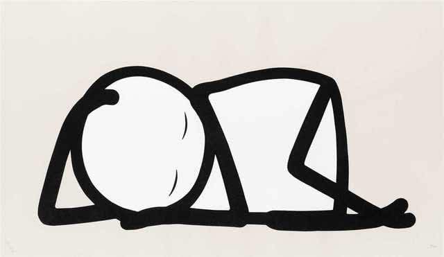 Stik, Sleeping Baby (Nude), 2015