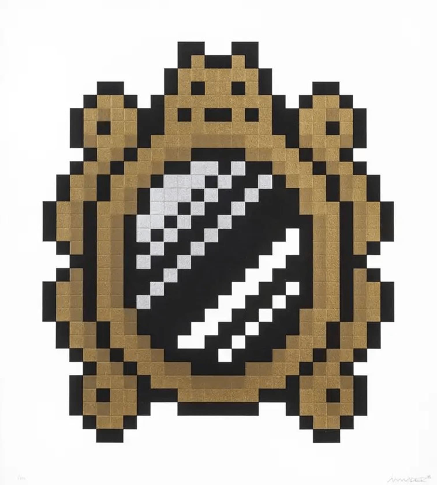 Invader, Versailles Black, 2018