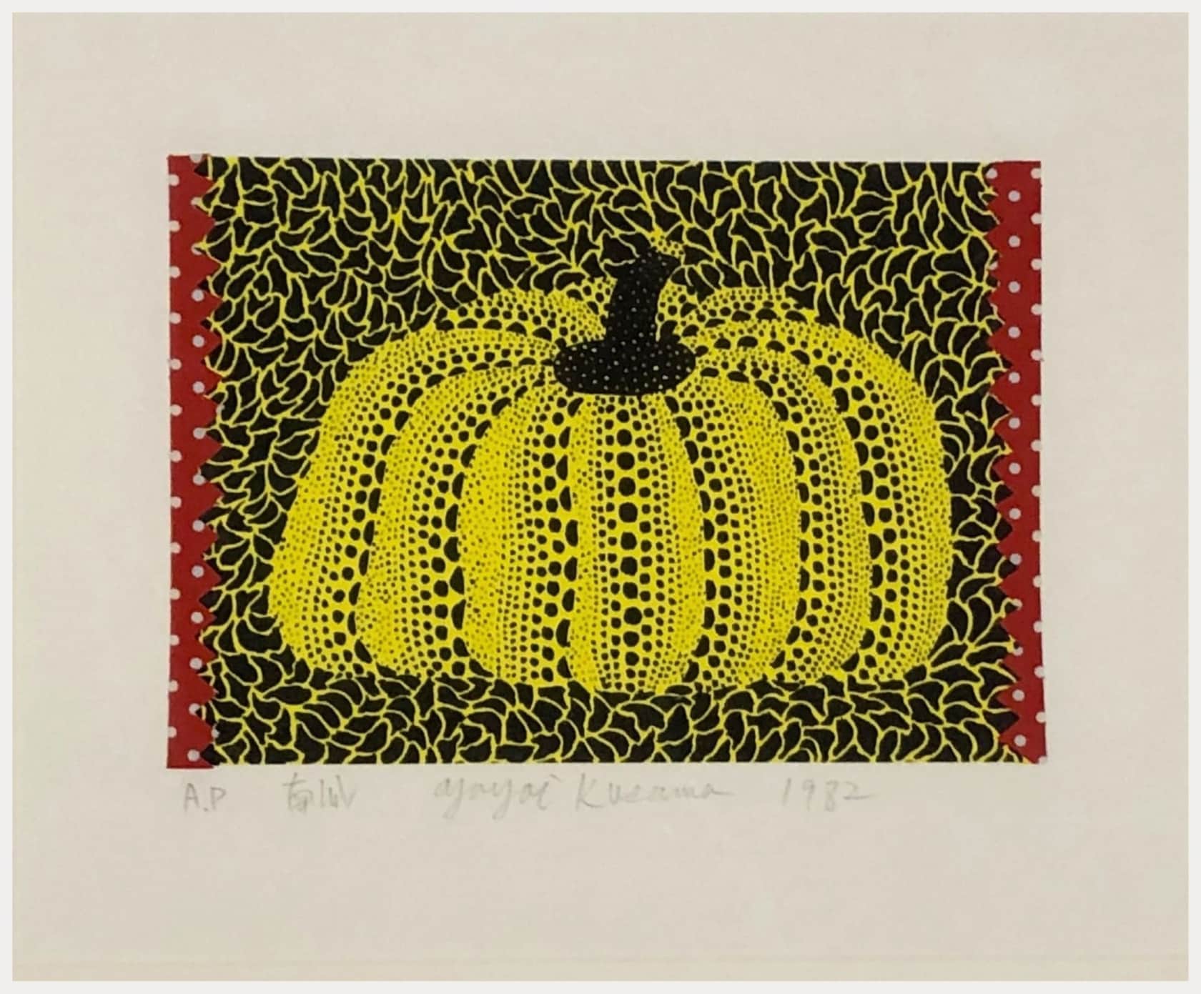 Yayoi Kusama, Pumpkin, 1982