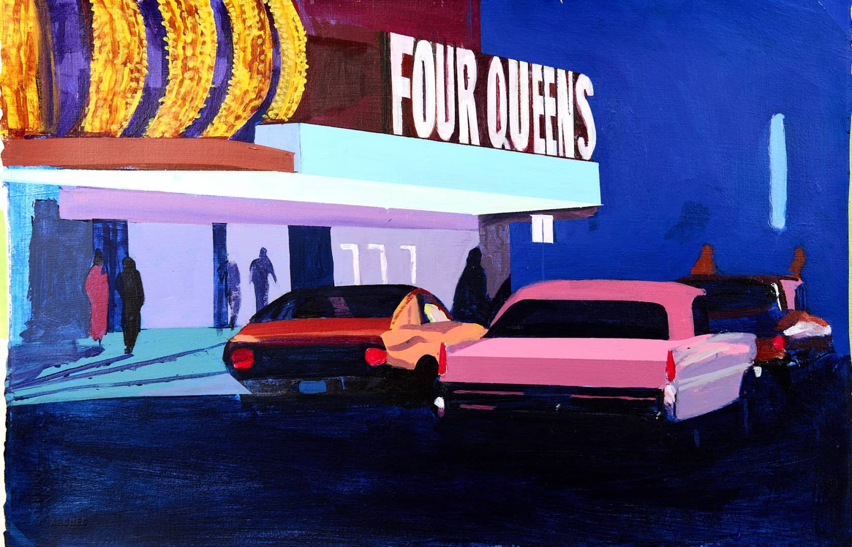 Jessica Brilli, Night Lights - Study, 2024