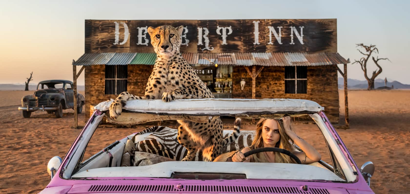 David Yarrow, Bad Asses (Colour), 2024