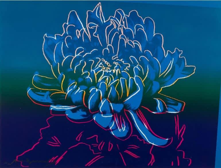 Andy Warhol, Kiku Flowers (FS II.307), 1987