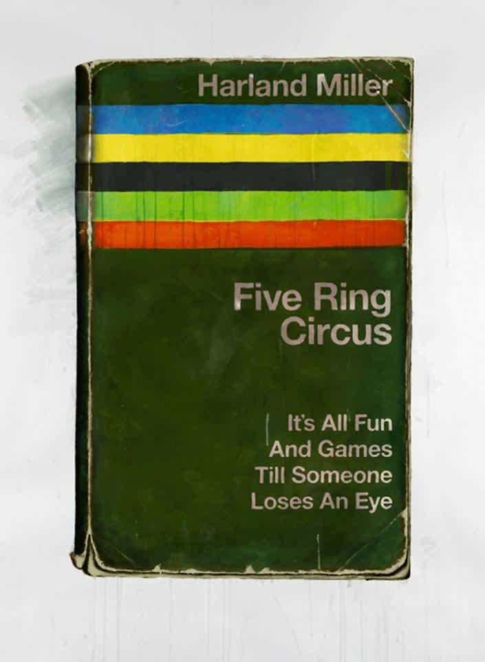 Harland Miller, Five Ring Circus, 2012