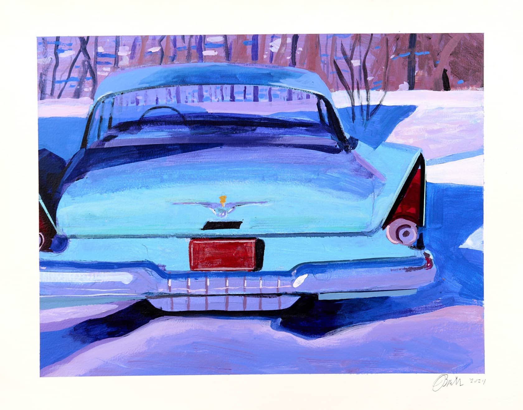 Jessica Brilli, Plymouth Belvedere - Study, 2024