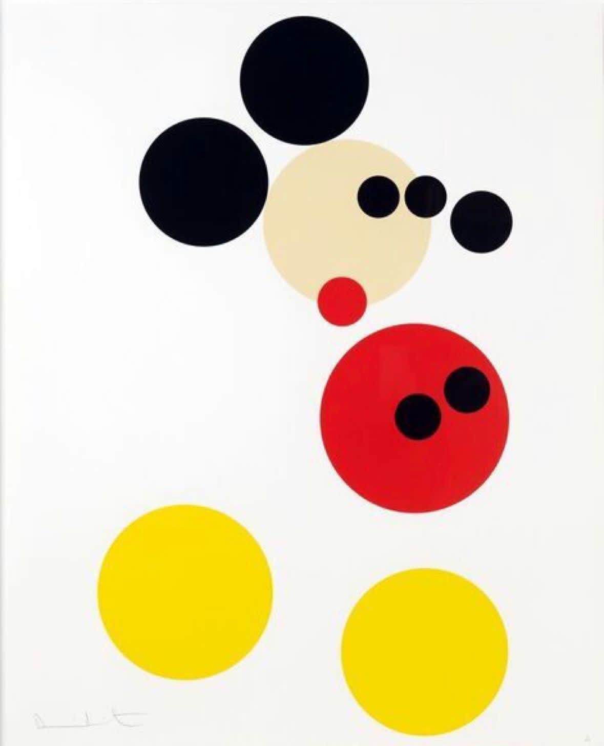 Damien Hirst, Mickey Mouse, 2014