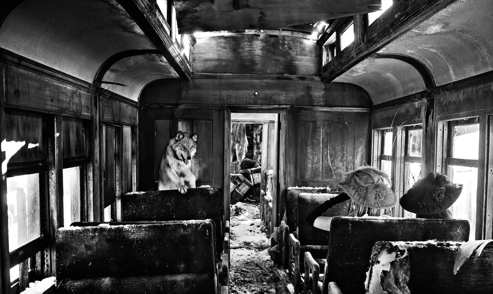 David Yarrow, Ride The Ghost Train, 2015