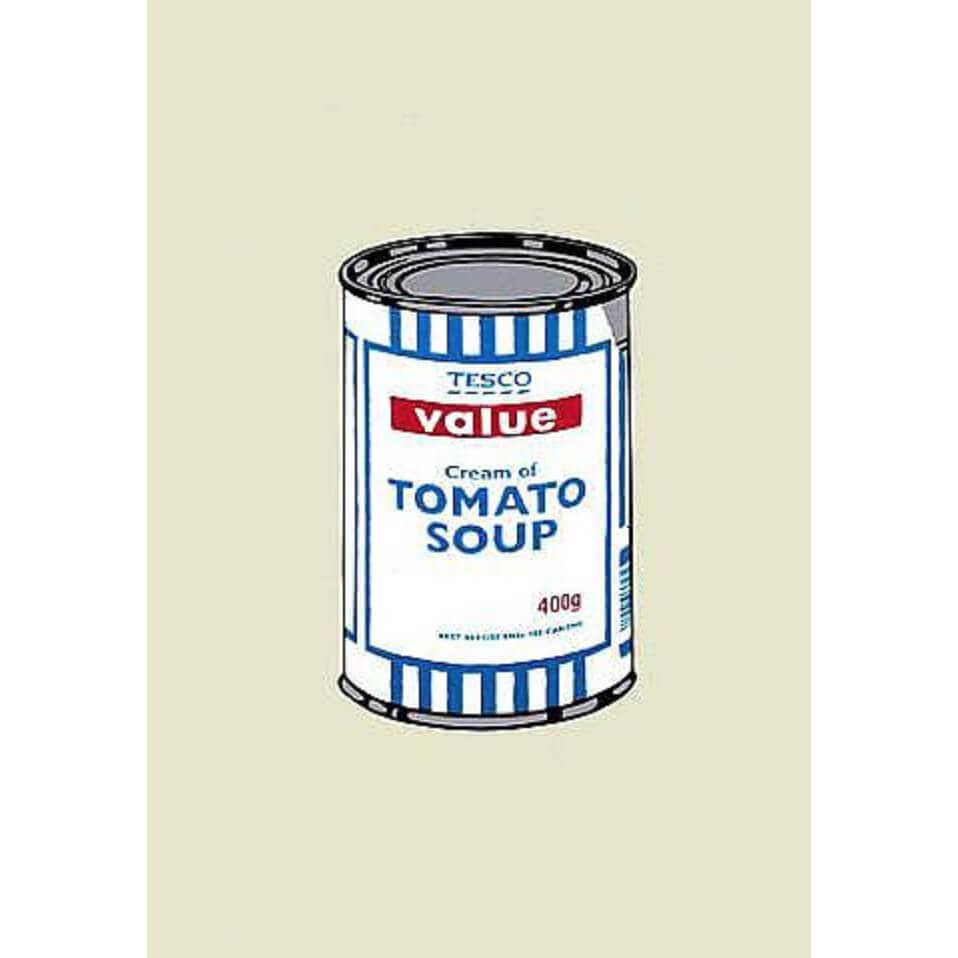 Banksy, Soup Can, 2005