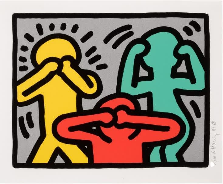 Keith Haring, Pop Shop III (3), 1989