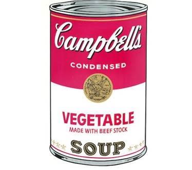 Andy Warhol, Vegetable Soup, 1968