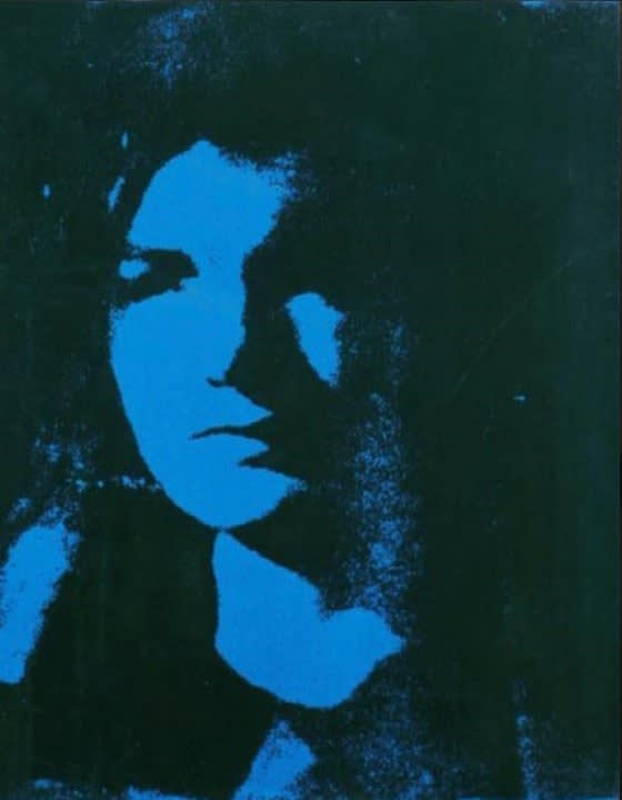 Andy Warhol Jackie Acrylic and silkscreen on canvas