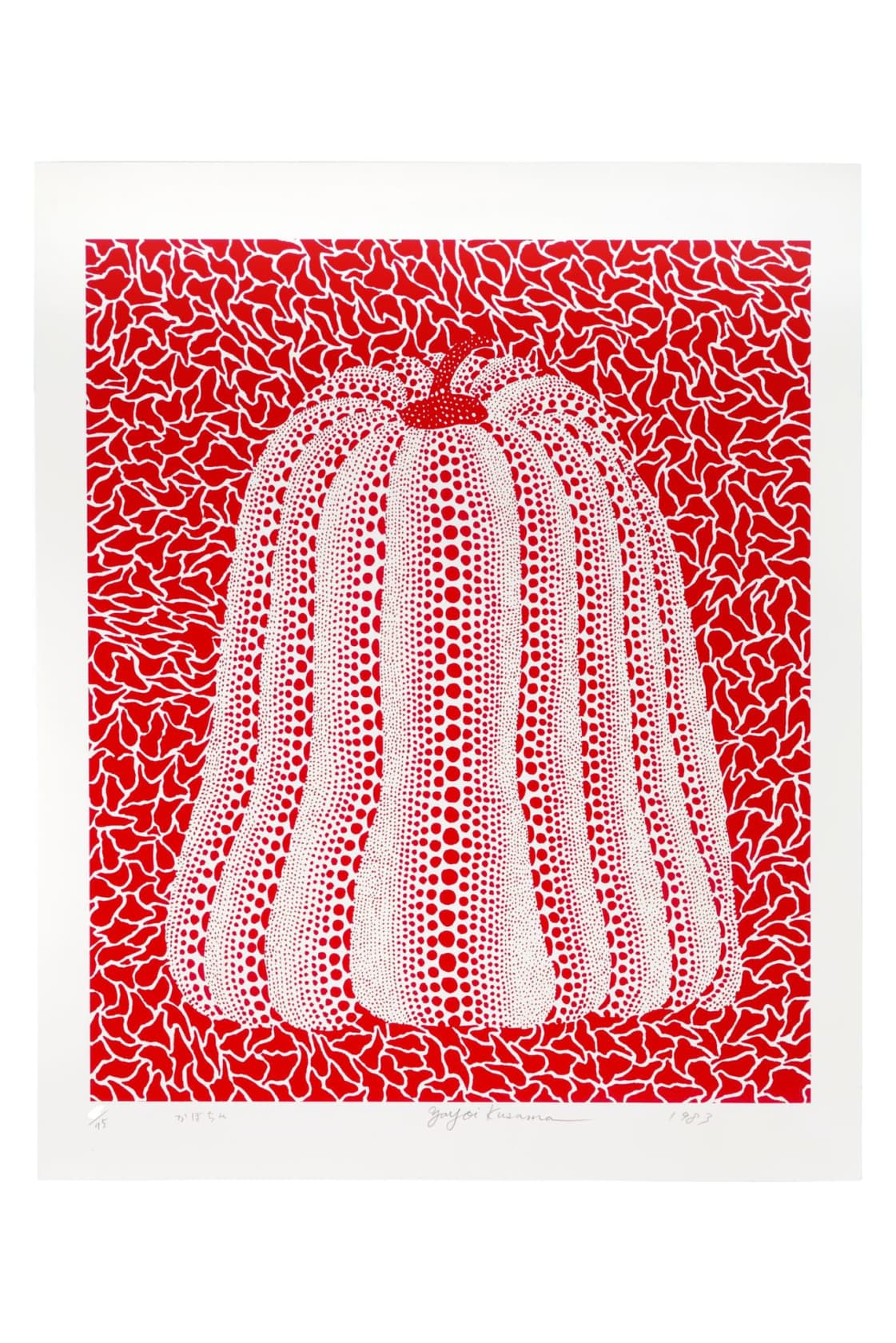 Yayoi Kusama, Pumpkin, 1983