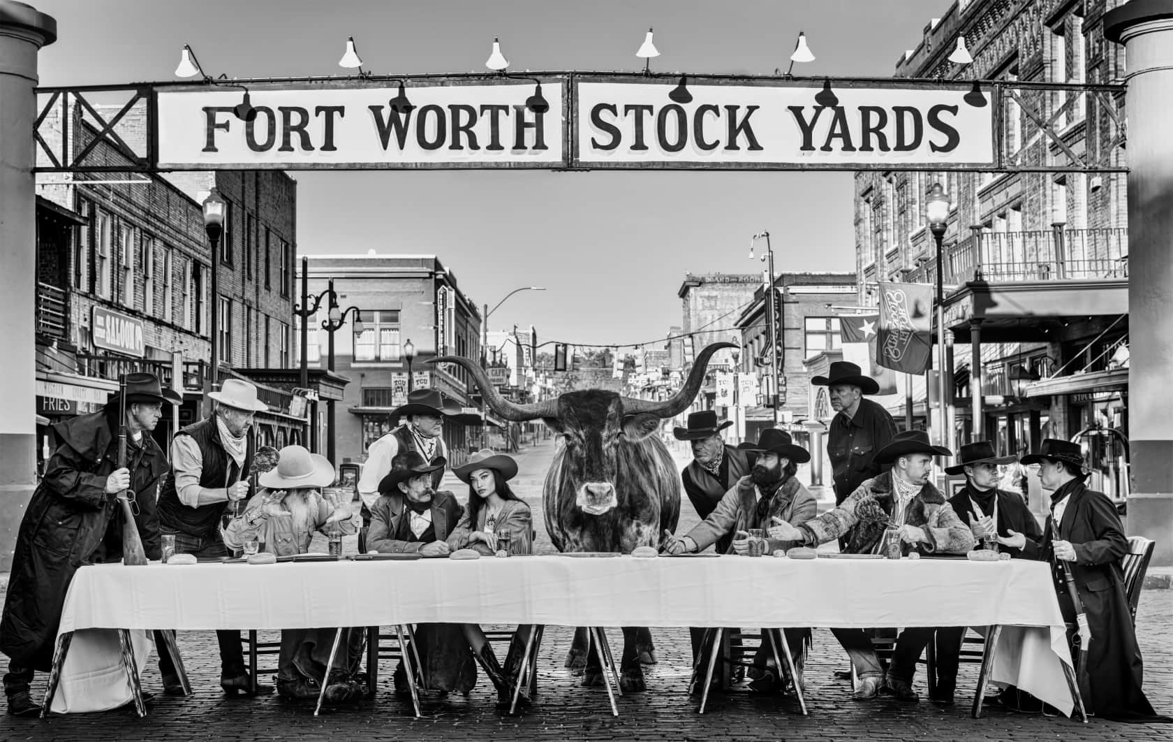 David Yarrow, The Last Supper in Fort Worth, 2024
