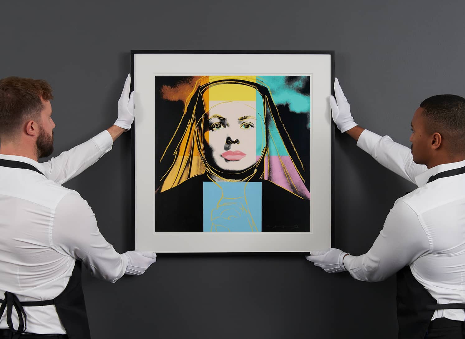 Andy Warhol Ingrid Bergman, The Nun (FS II.314) Screenprint in Colours