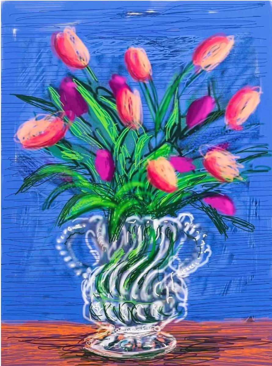 David Hockney, Untitled No. 346, A Bigger Book, 2010